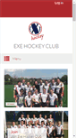 Mobile Screenshot of exehockeyclub.co.uk